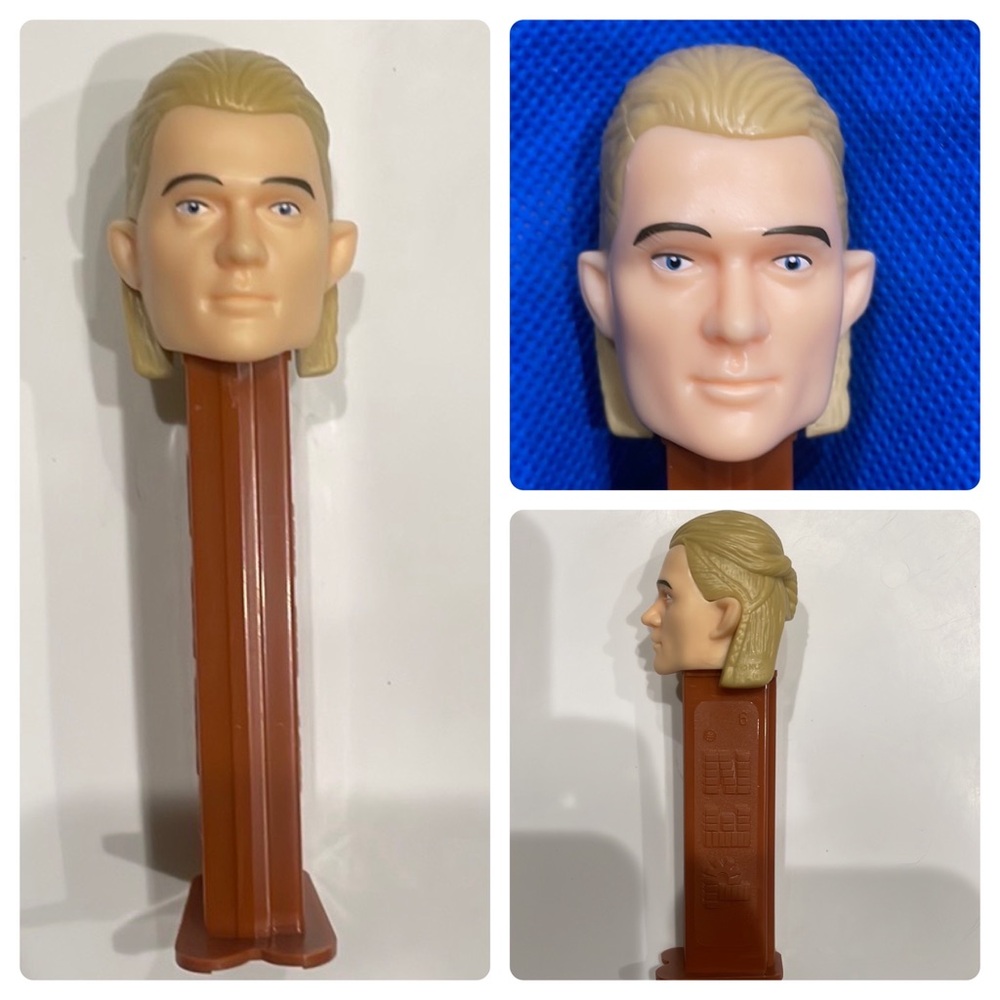 The Lord of the Rings PEZ Collectible - Legolas (Brown & Tan) #2 4 1118830